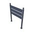 Dreiteiliges Metallschild zur Bodenmontage