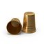 Gold Sewing Thimbles