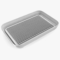 Plastic Dish Sponge Holder White