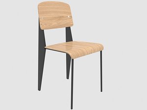 standard chair jean prouve 3D