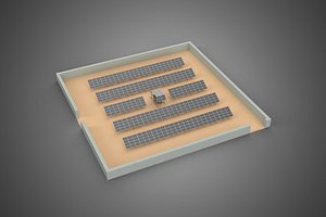SOLAR PANEL POWER LAYOUT SITE INFRASTRUCTURE ENERGY PHOTOVOLTAIC