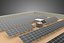 Solarmodul-Stromversorgung Layout Standort Infrastruktur Energie Photovoltaik