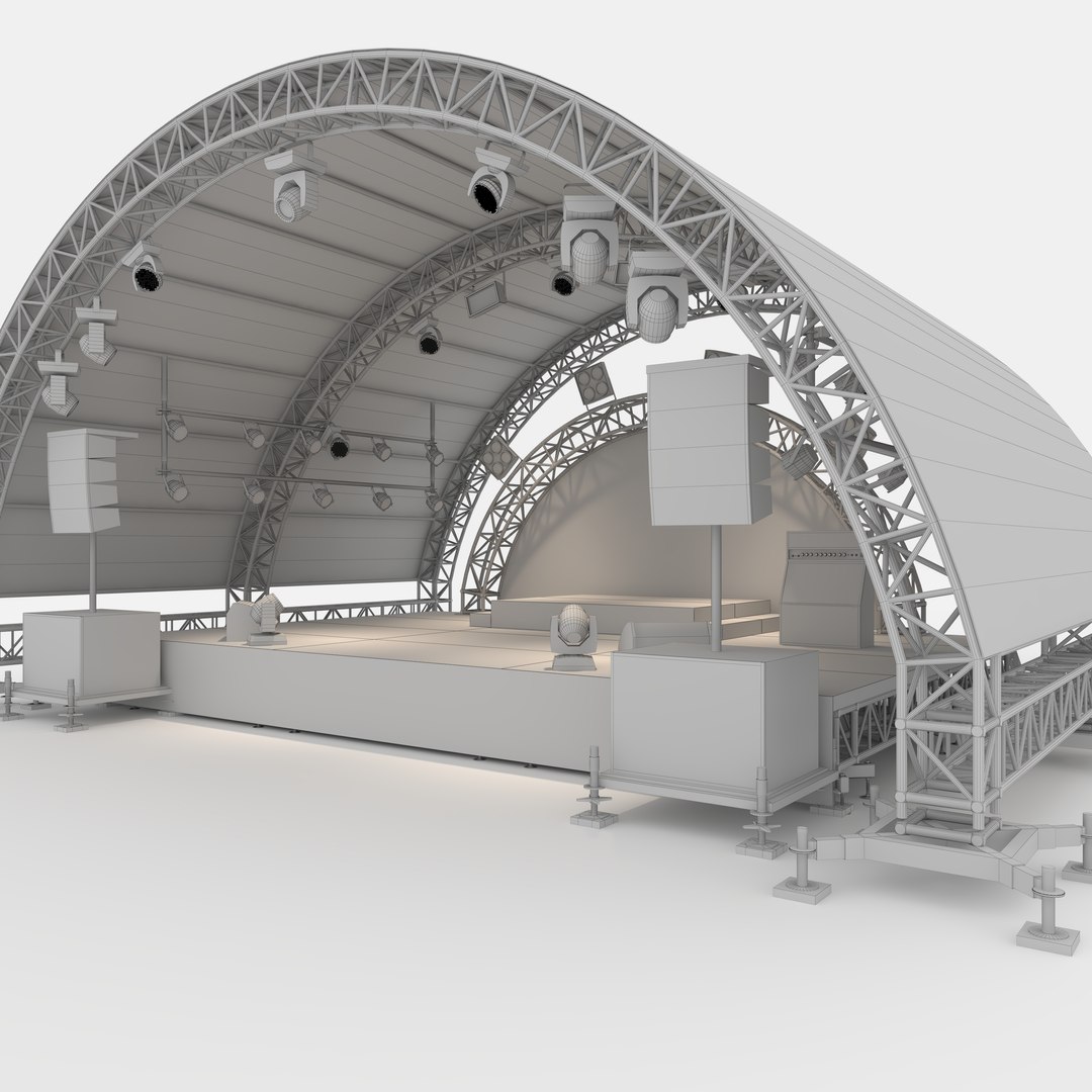 Stage 5 3D model - TurboSquid 2128748