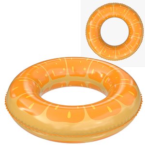 3D Lemon Pool Float swim ring