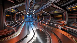 SCI FI MODULAR CORRIDOR 3