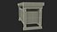 3D Workbench with Drawers and Cabinet model