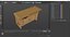 3D Workbench with Drawers and Cabinet model