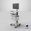 Medical ICU Workstation 1 3D model