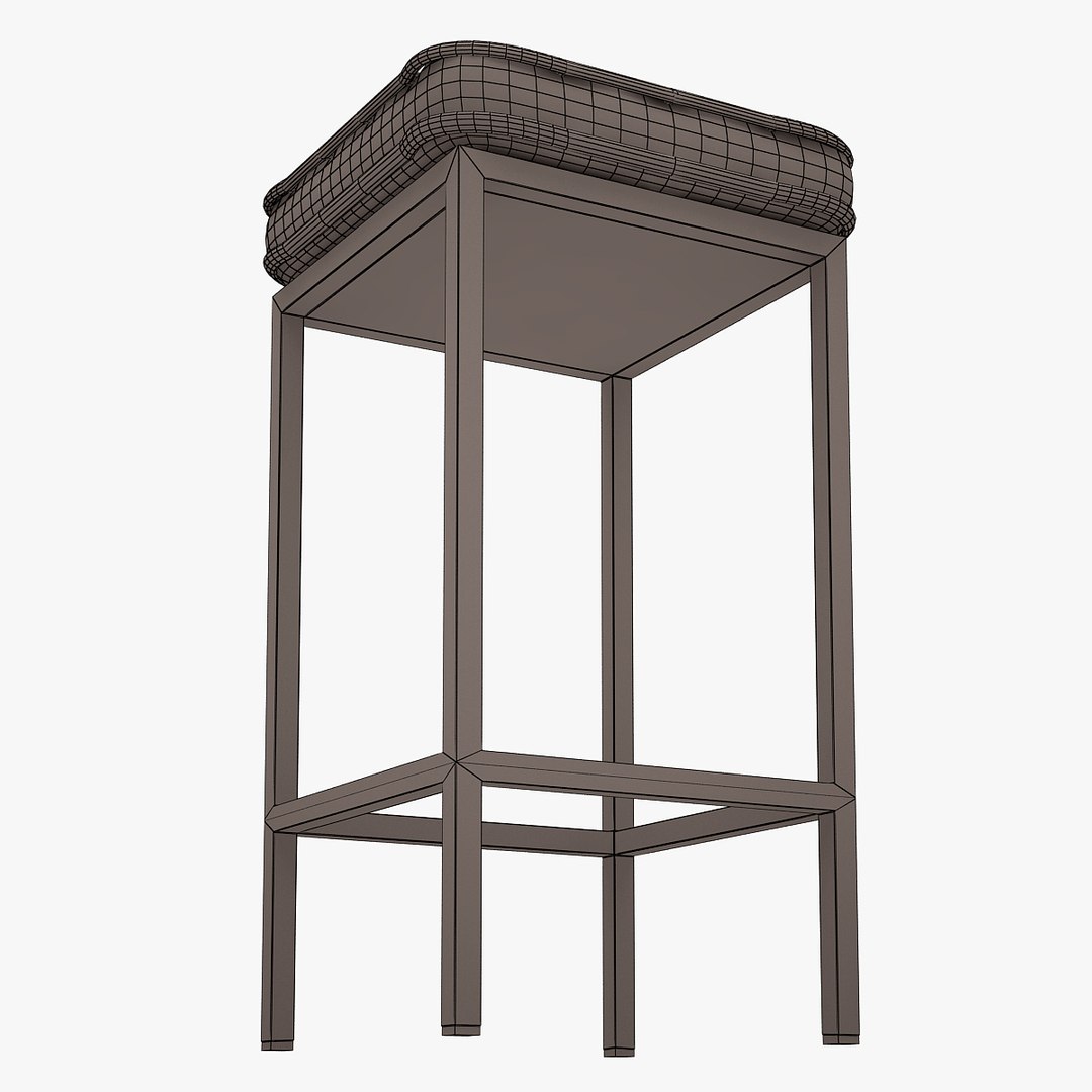Bar Stool 3d Obj