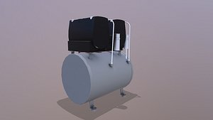3D Compressor Machine model