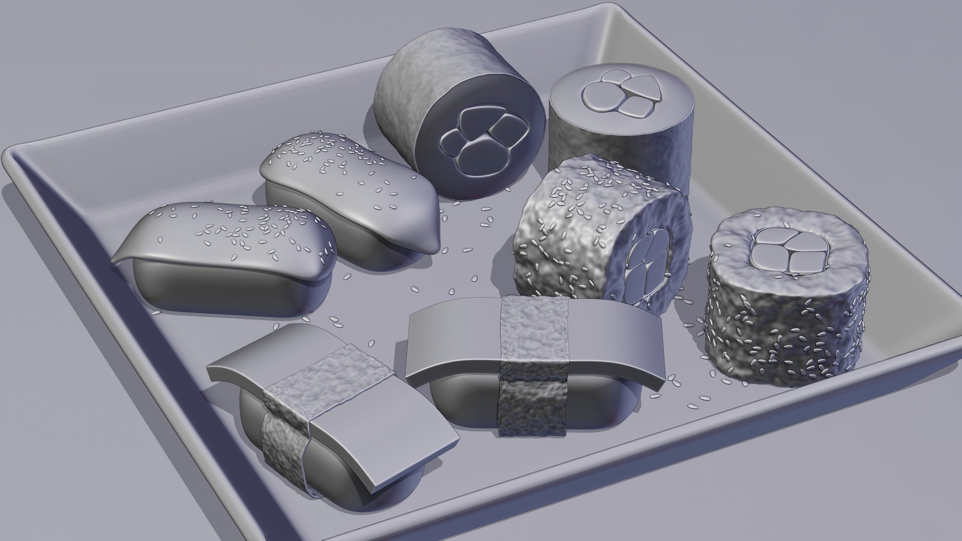 Blender Sushi 3D model https://p.turbosquid.com/ts-thumb/sk/IXSlvd/No/matcap1/jpg/1710182180/1920x1080/fit_q87/521c6814b3ab5295c28cc246ec97291b3c364c9b/matcap1.jpg