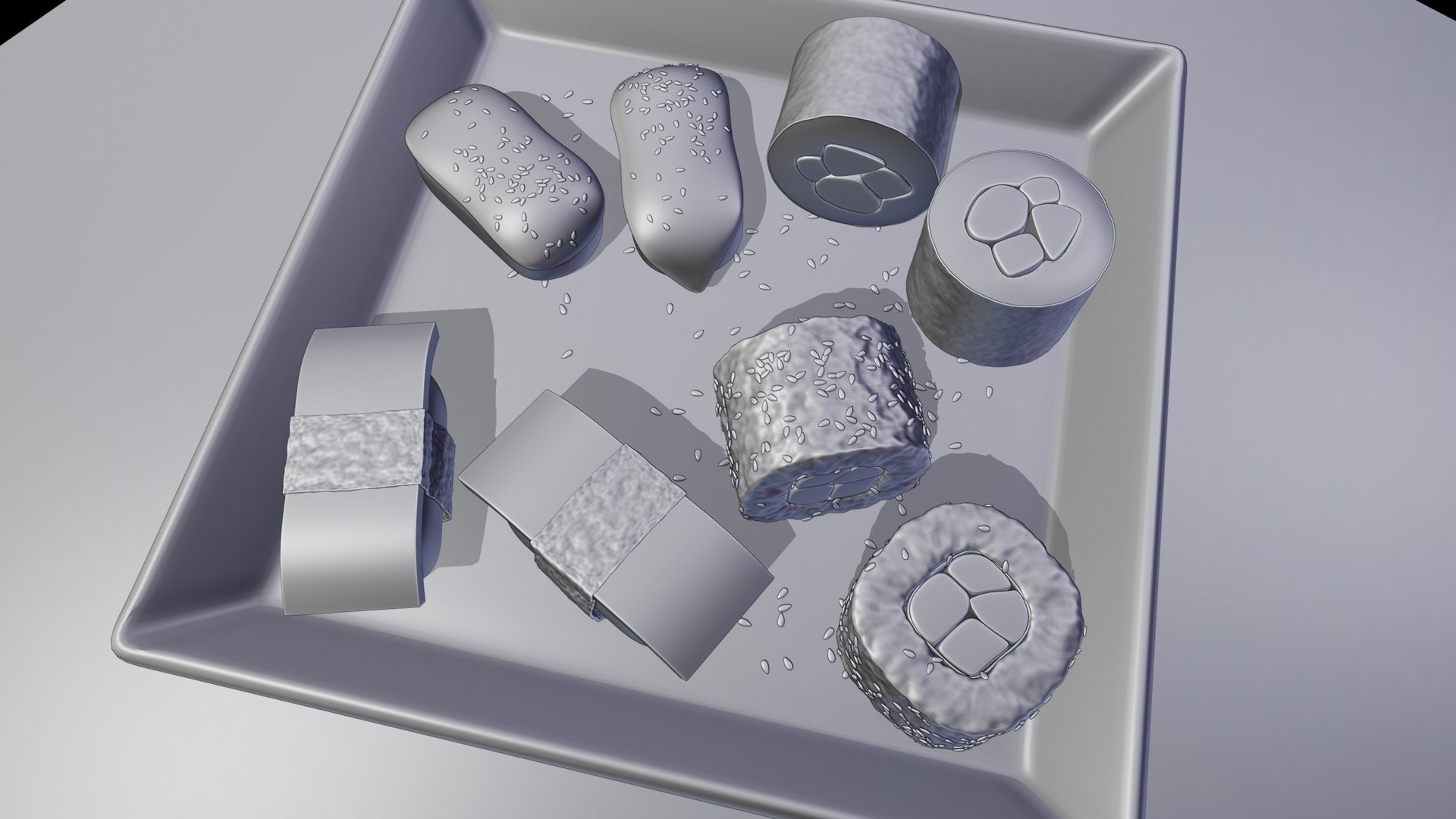Blender Sushi 3D model https://p.turbosquid.com/ts-thumb/sk/IXSlvd/UL/matcap3/jpg/1710182181/1920x1080/fit_q87/dcd6a193a703d1a9a541cb9adc442afc8b3fbc12/matcap3.jpg