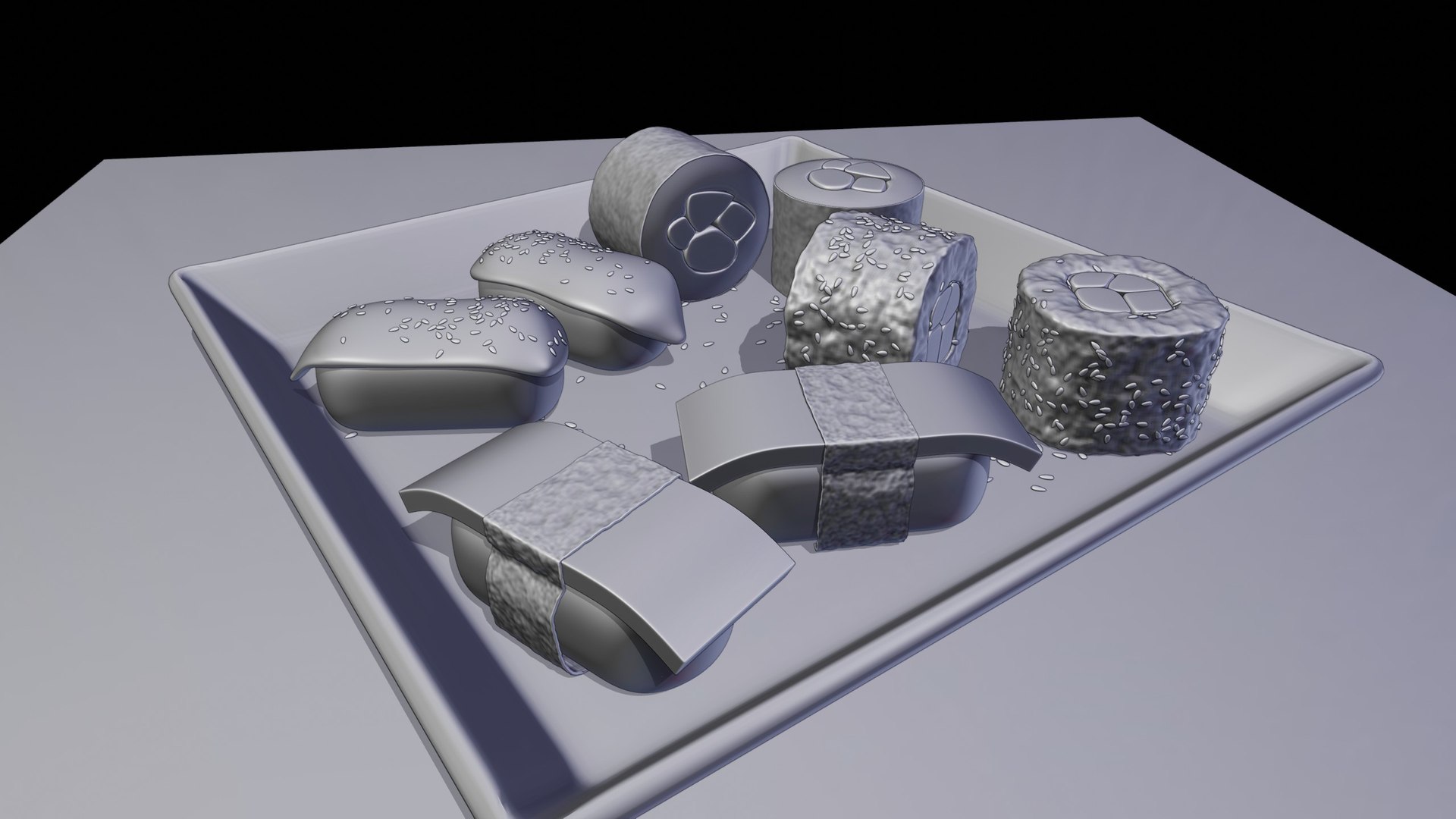 Blender Sushi 3D model https://p.turbosquid.com/ts-thumb/sk/IXSlvd/WY/matcap2/jpg/1710182181/1920x1080/fit_q87/eb7d5edcfd04ab157d8529167cbdf37ae64a4333/matcap2.jpg