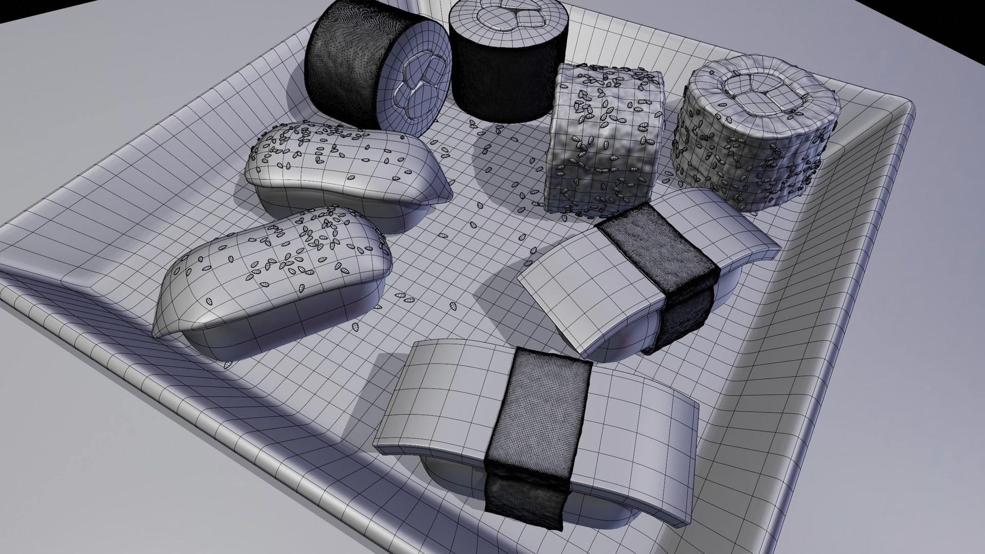 Blender Sushi 3D model https://p.turbosquid.com/ts-thumb/sk/IXSlvd/Wg/wireframe5/jpg/1710182191/1920x1080/fit_q87/5c52cf861e432776f8e5275300b932a4eb323ad2/wireframe5.jpg