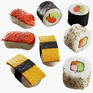 Blender Sushi 3D model