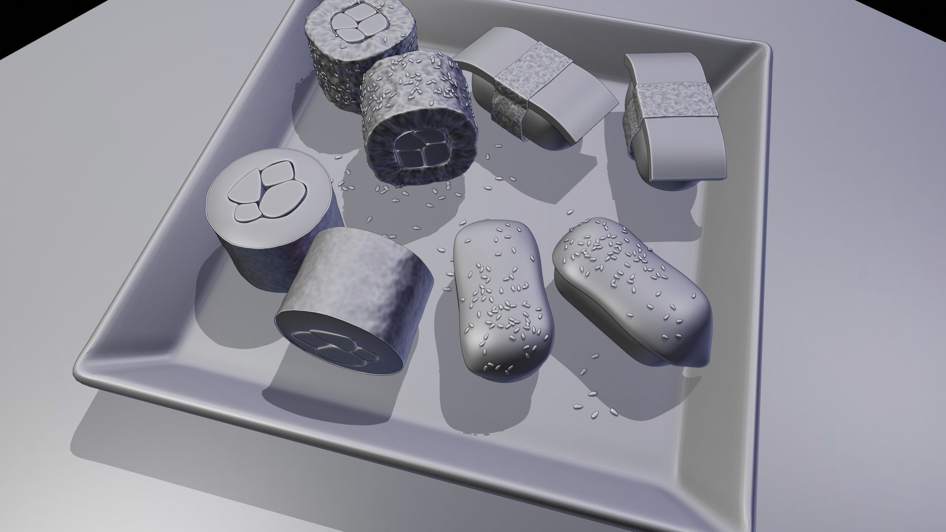 Blender Sushi 3D model https://p.turbosquid.com/ts-thumb/sk/IXSlvd/vu/matcap5/jpg/1710182182/1920x1080/fit_q87/b23d3e59de522d2257bdd31099f469b97826438b/matcap5.jpg