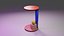 midcentury table cafe bar