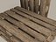 Euro palette en bois détaillée