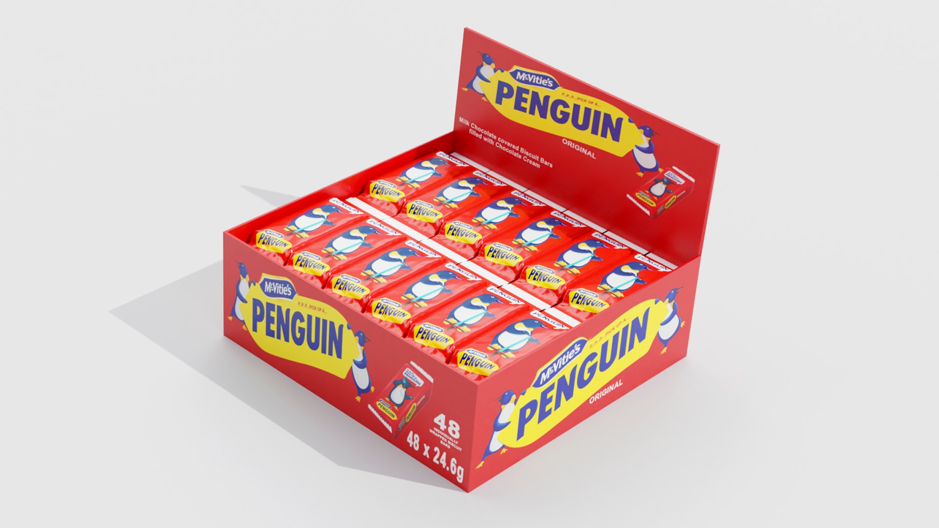 Penguin Biscuit 3D model https://p.turbosquid.com/ts-thumb/sk/MCtrA1/Js/penguinsmallboxrender/png/1731424734/1920x1080/fit_q87/ffaaac926059cae863656aaeda9254461b822846/penguinsmallboxrender.jpg