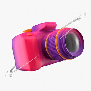 Camera 3D model