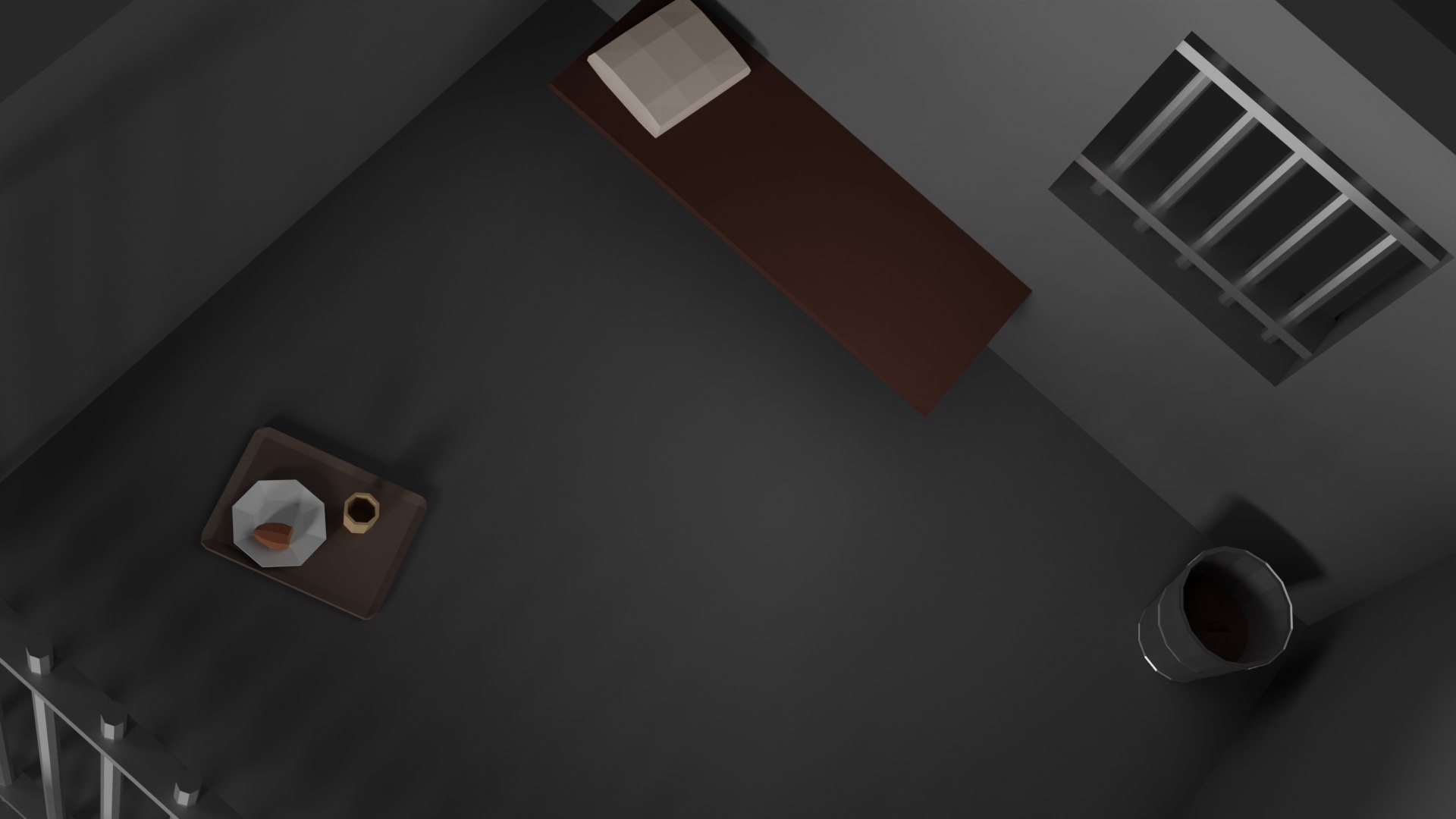 Lowpoly Prison model - TurboSquid 2166847