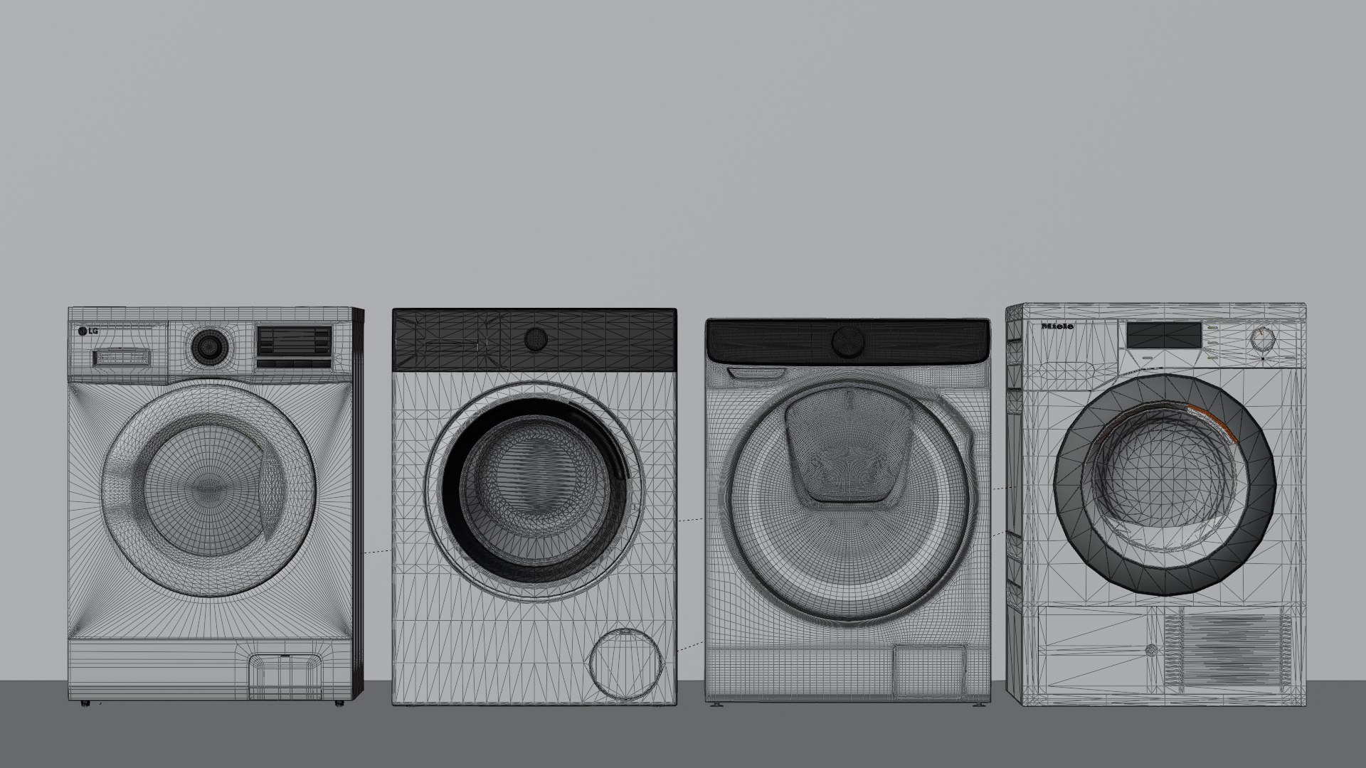 Washing Machine - Dryer - Laundry Low Poly 3D model 3D model https://p.turbosquid.com/ts-thumb/sk/Pb9zv2/ii/washingmachinewireframe/png/1706434595/1920x1080/fit_q87/6c498905408cf672dfdaf538d30ce3ce0e7a387a/washingmachinewireframe.jpg