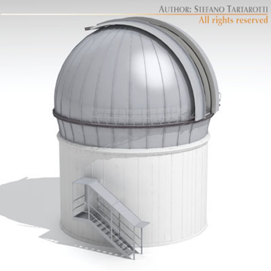 Generic Telescope 3d Model