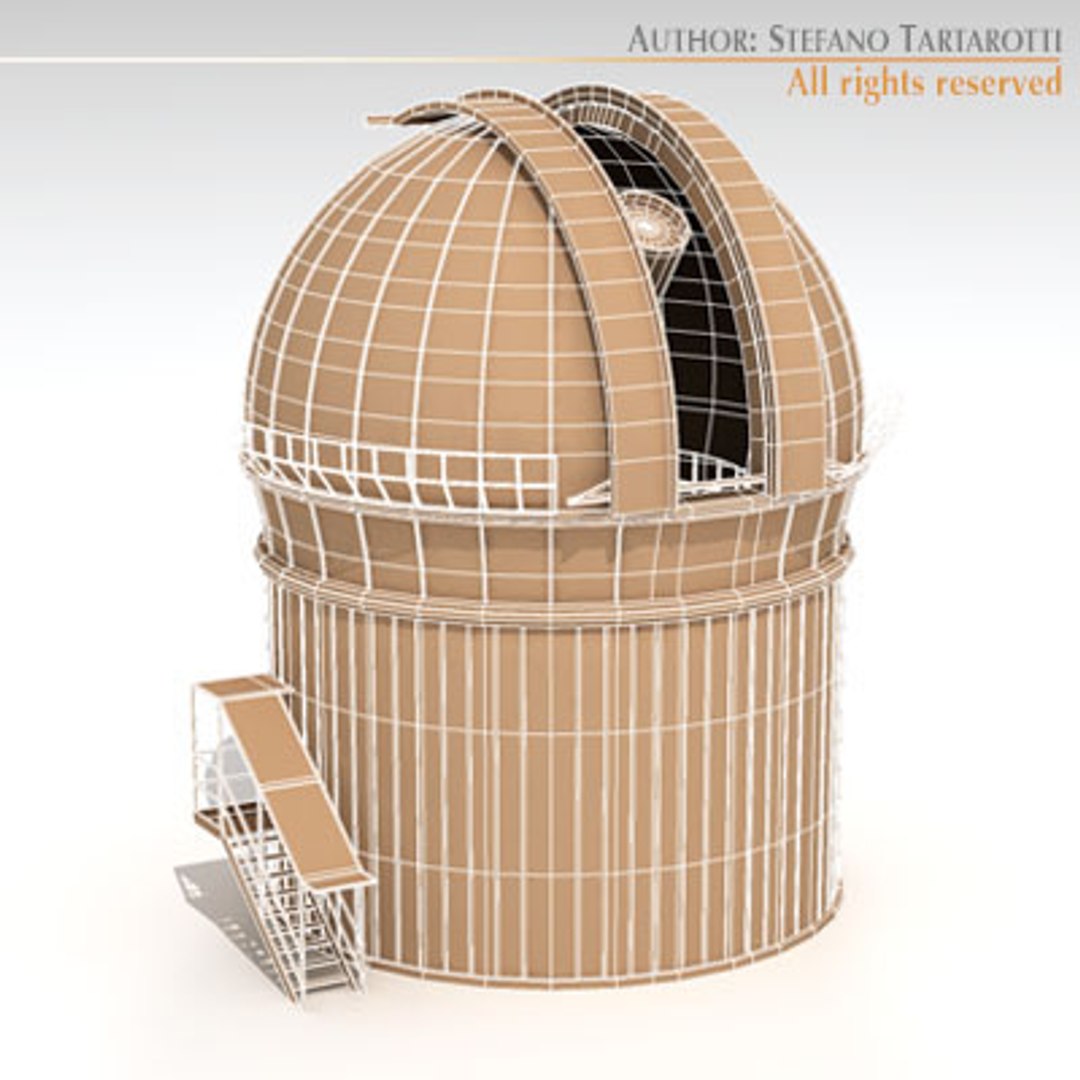 Generic Telescope 3d Model