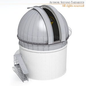 generic telescope 3d model