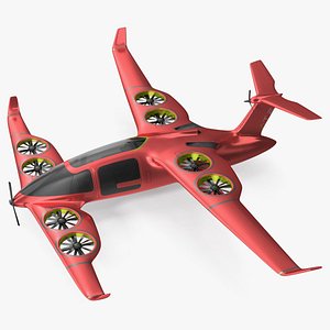 Atea eVTOL Red model