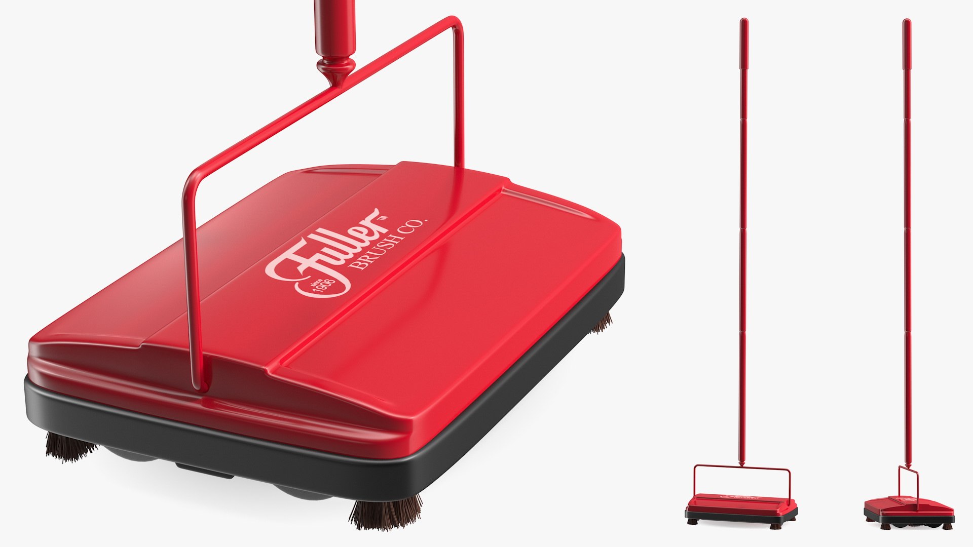 Fuller Electrostatic Carpet and Floor Sweeper 3D model preview