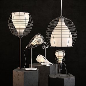 3D light cage model