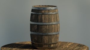 Old Barrel 3D