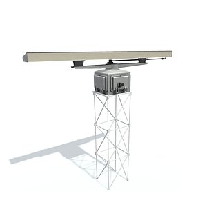 Antenna of radar station A