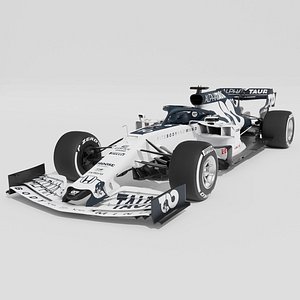 Alpha Tauri 2020 F1 Racing Car