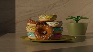 Donut 3D model