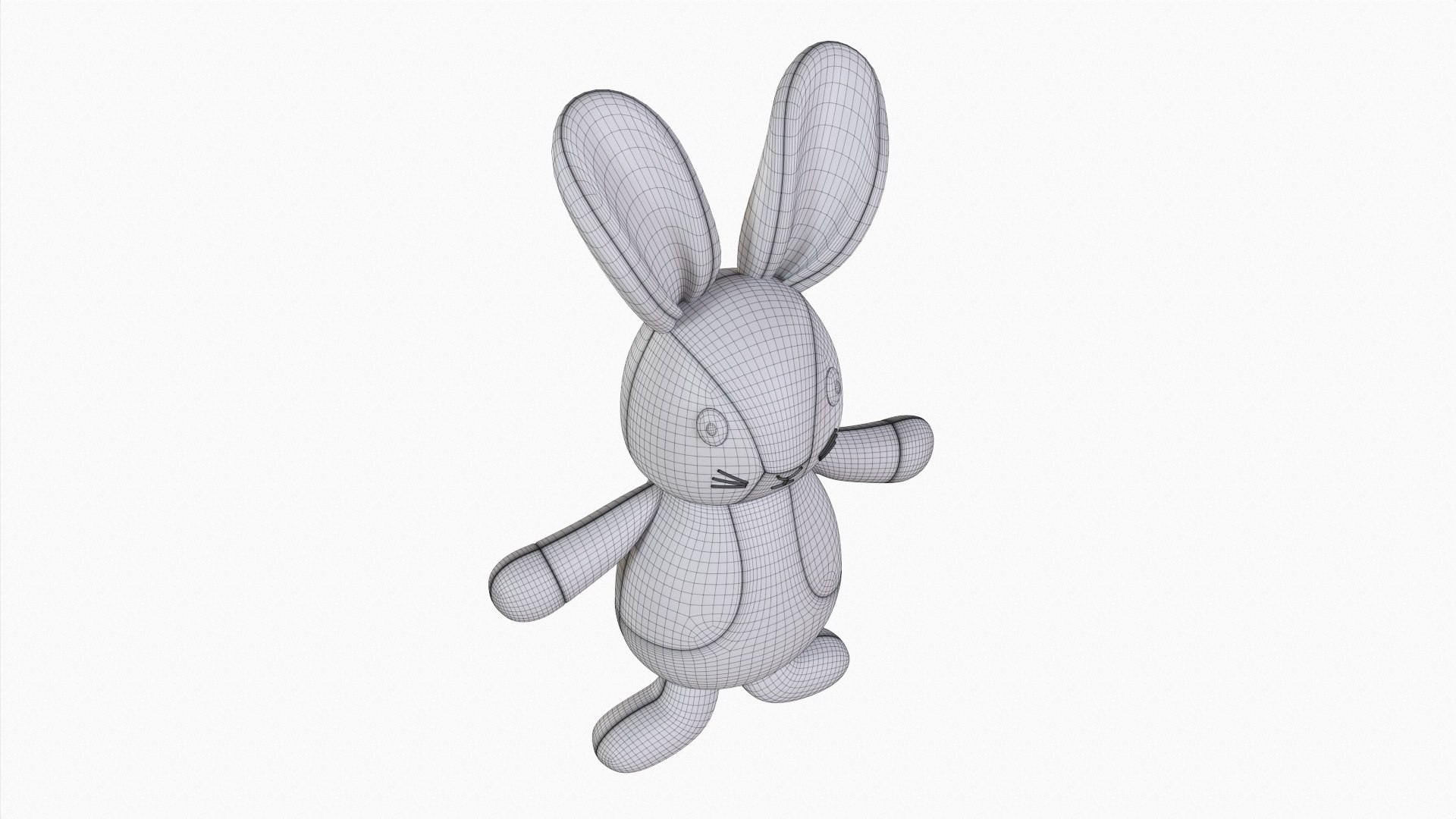 Bunny Toy Boy 3D Model - TurboSquid 1824359