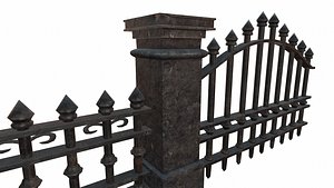 modular graveyard 3D model