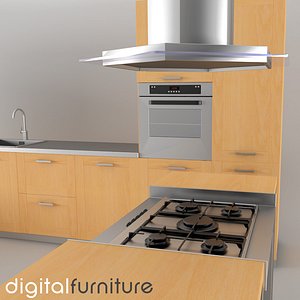 3d kitchen