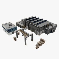 Industrial Factory Complex