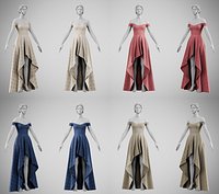 Dress 57 Velvet Colors With Design Collection 2