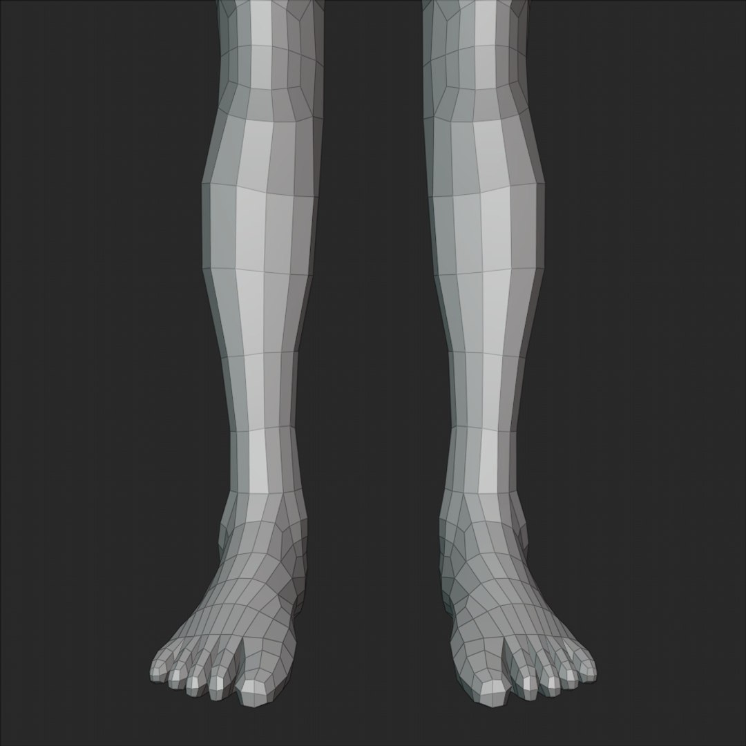 Simple Male Basemesh Mesh Character Model - TurboSquid 1376112