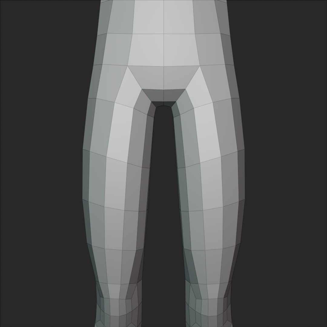 Simple Male Basemesh Mesh Character Model - TurboSquid 1376112