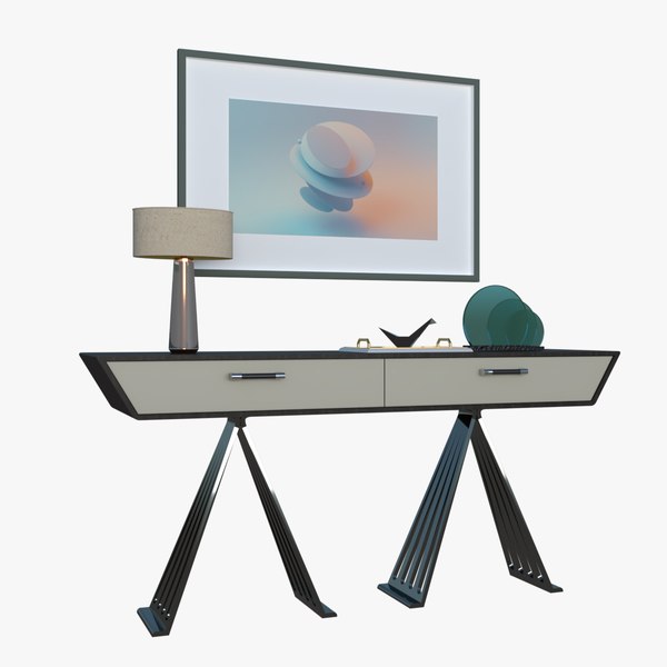 modelo 3d Mesa de consola - TurboSquid 2049071