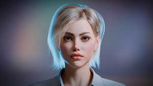 3D Mia - Advanced Rigged Female 3D Model