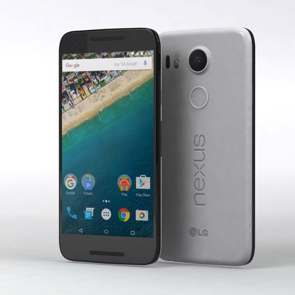 3d google nexus 5x model