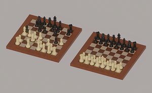 Chess 3D model