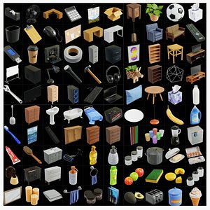Furniture And Home Asset Pack Blender
