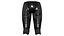 Pantalones cortos con cordones de cuero brillante