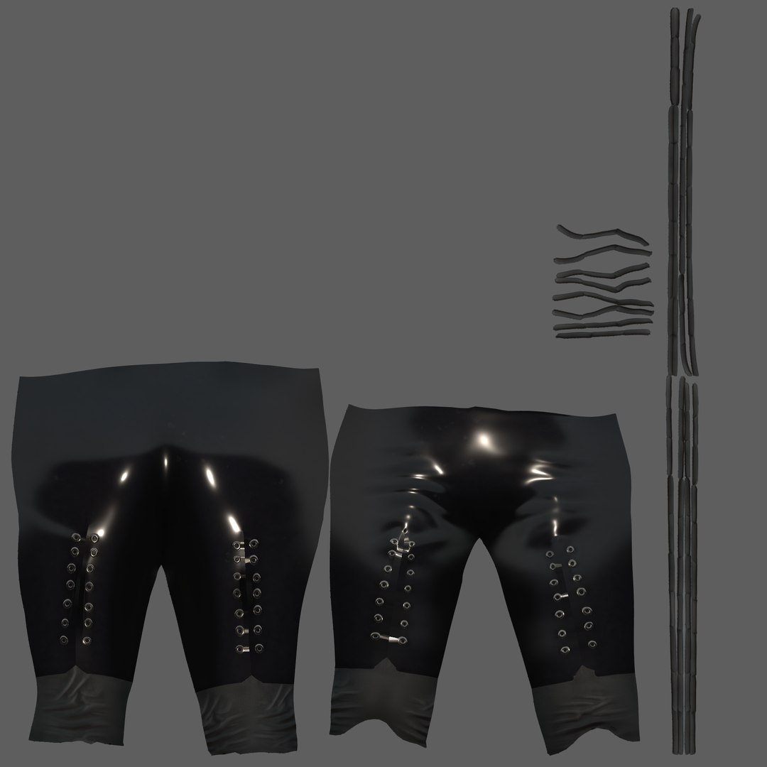 Short Leg Shiney Leather Lace Up Pants 3D https://p.turbosquid.com/ts-thumb/sl/6yWItL/IF/texturemap/png/1685084645/1920x1080/fit_q87/08c7c6c077864022517f8e4cc580c1e9ab1fd1c7/texturemap.jpg